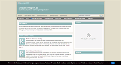 Desktop Screenshot of medizin-infoport.de